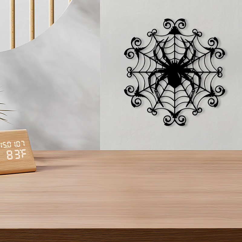 Spider Web Halloween Decoration - 1 Decorazione da parete vintage in