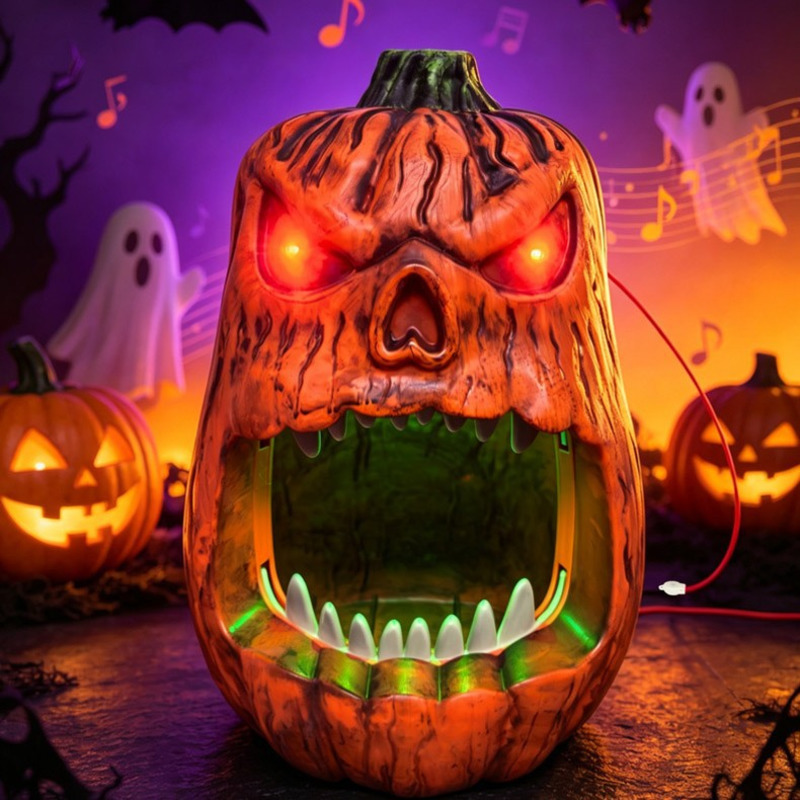 Pumpkin Lantern Halloween - Ciotola per Caramelle a Forma di