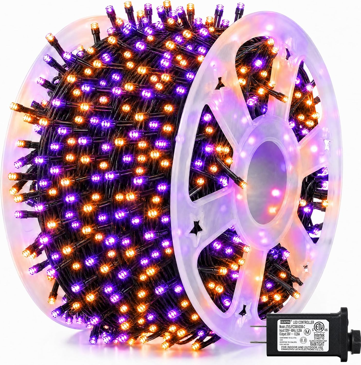 Halloween Led String Lights Orange - Luci a stringa di Halloween Dazzle