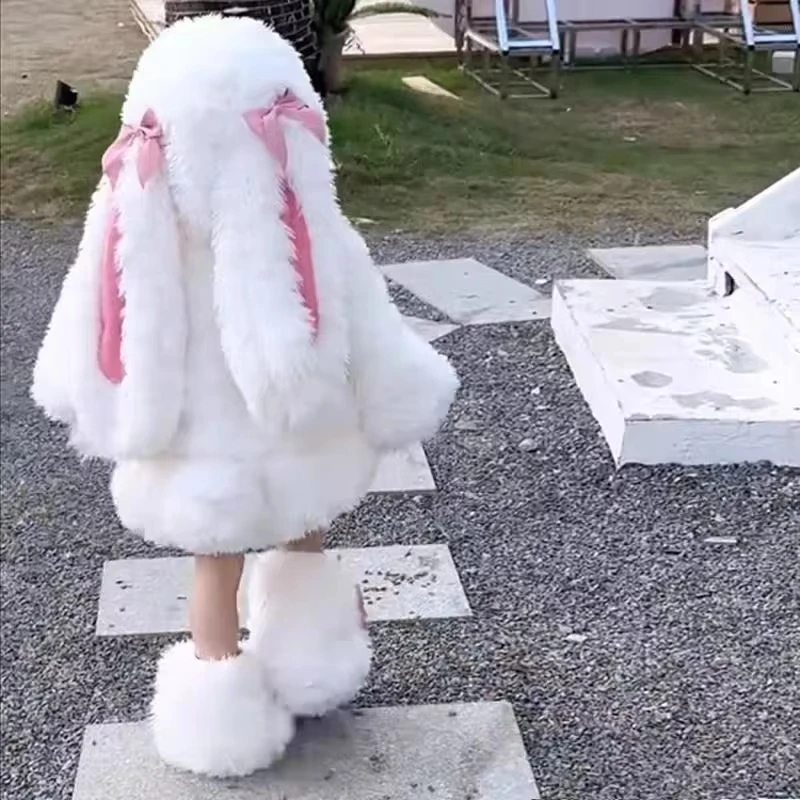 Halloween Costume Kids - Costume da Coniglio in Peluche per