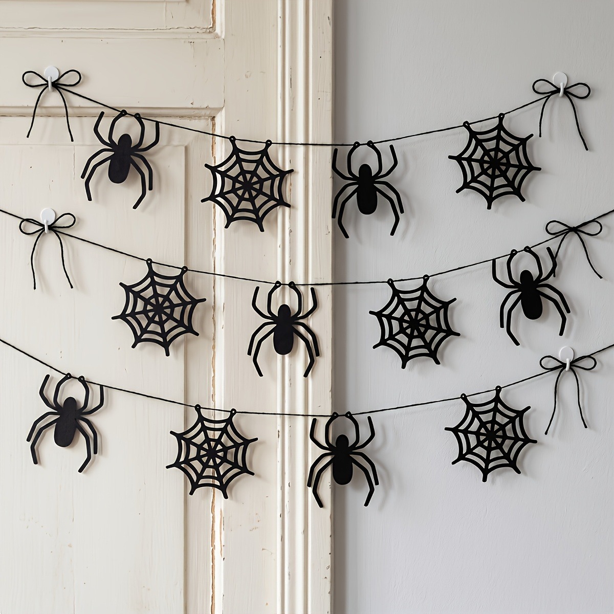 2 set di ghirlande a forma di  - Spider Web Halloween Decoration recensione e prezzo