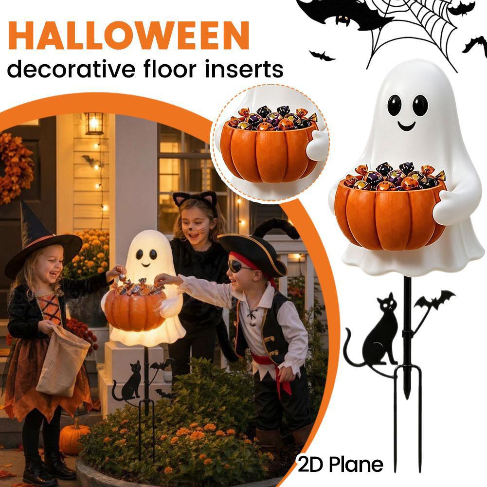 Porta Caramelle a Forma di Fan - Halloween Pumpkin Decor Led recensione e prezzo