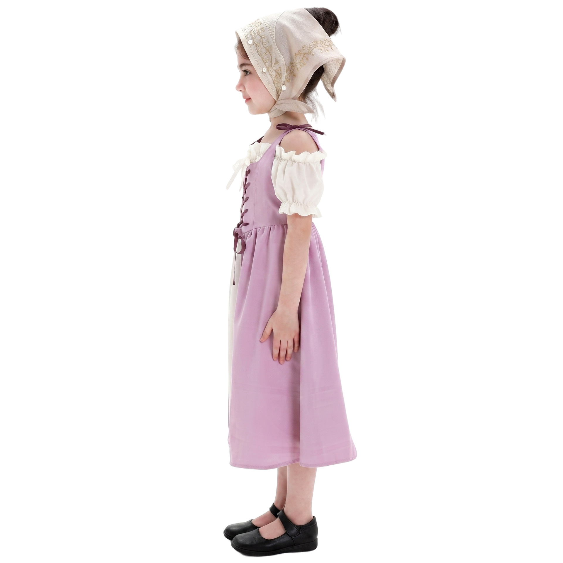Costume Medievale per Bambine, - Halloween Costume Kids recensione e prezzo