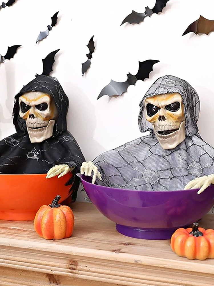 Porta Caramelle a Forma di Mie - Halloween Skeleton Decoration recensione e prezzo