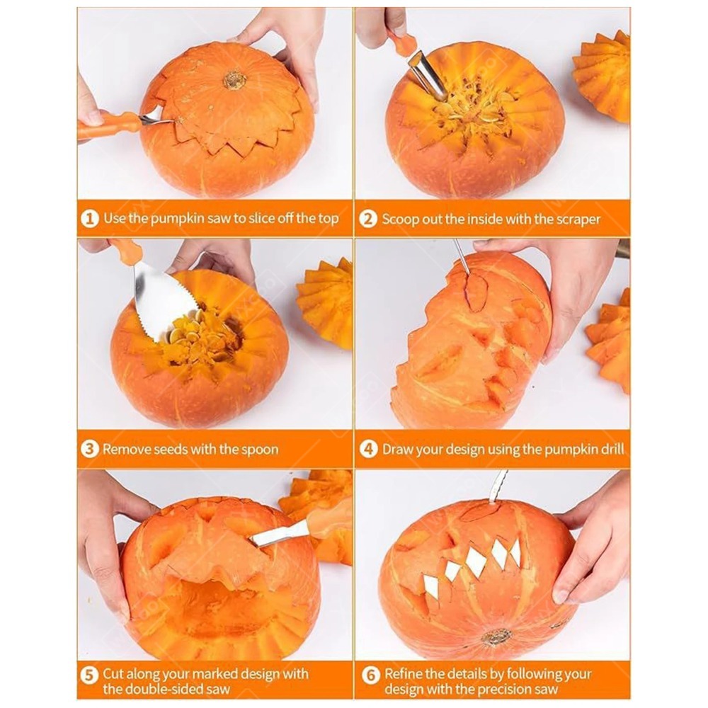 Set di Utensili per Intaglio Z - Pumpkin Lantern Halloween recensione e prezzo