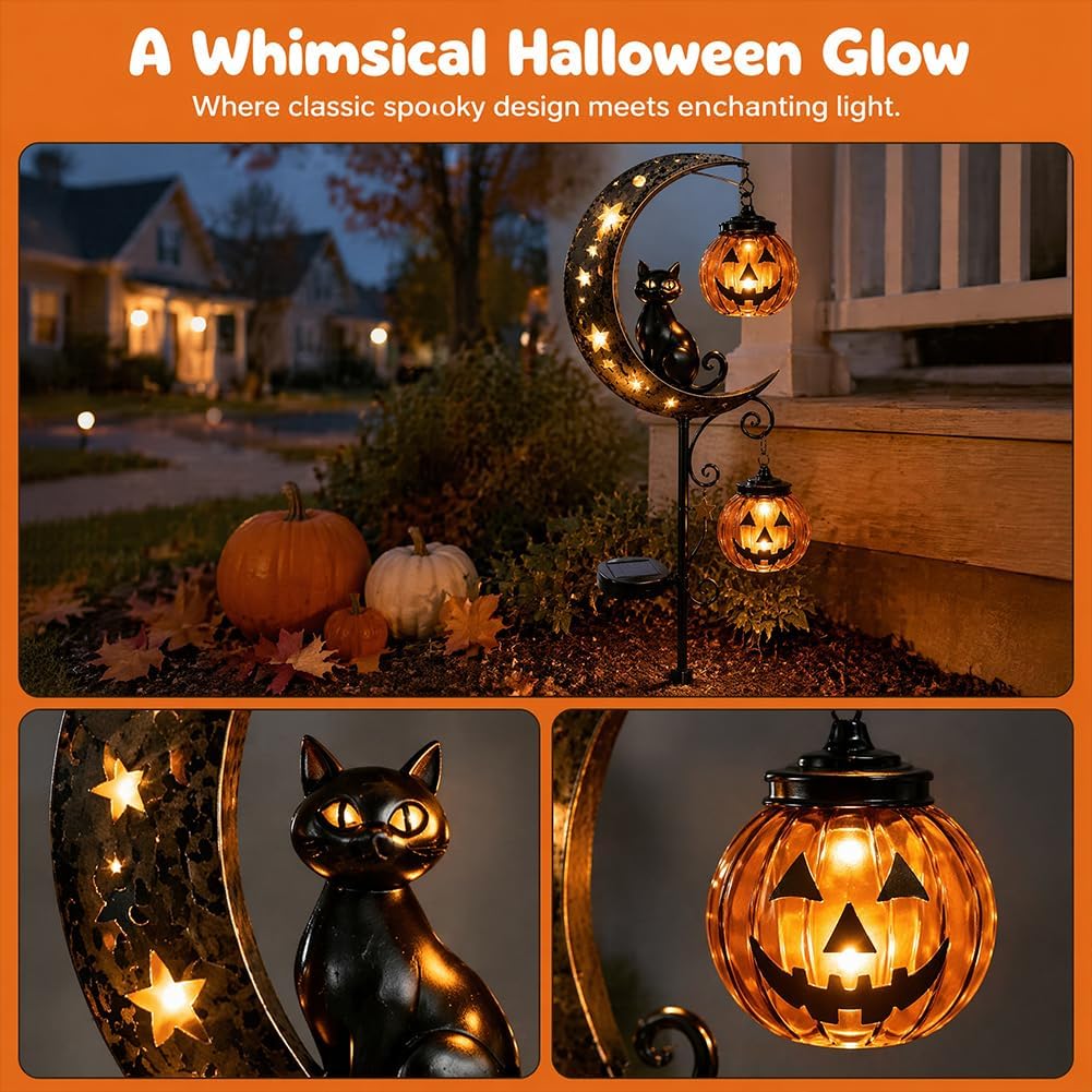 Luce Solare da Giardino a Form - Pumpkin Lantern Halloween recensione e prezzo