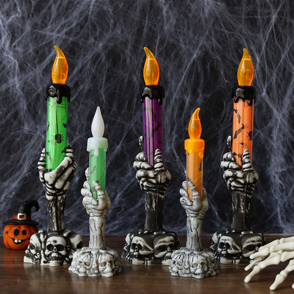 Candela a Forma di Mano di Sch - Halloween Pumpkin Decor Led recensione e prezzo