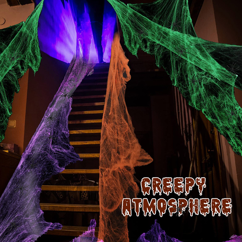 Decorazione di Halloween, Ragn - Spider Web Halloween Decoration recensione e prezzo